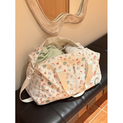 行李袋旅行包大容量斜背運動健身包手提包可攜式短途出差旅行行李包