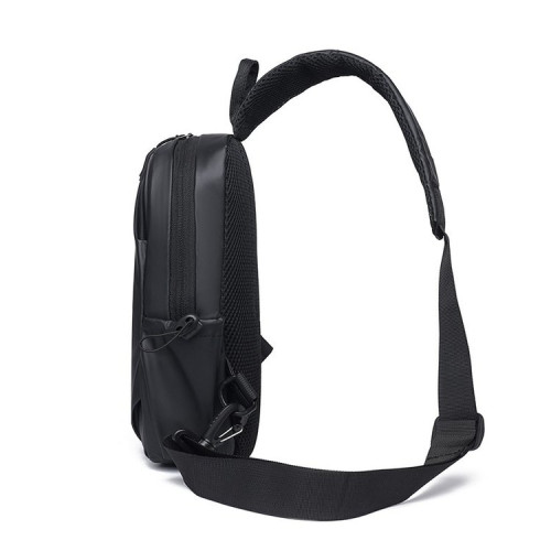 大容量時尚防水小後後背包男士韓版胸包旅遊休閒女士單肩斜後後背包男包