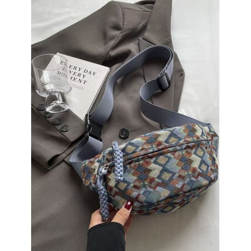 復古新款散步跑步運動胸包包包2025斜後後背包新款高級感小衆手機腰包