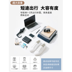 帶滑輪萬向輪旅行包輕便大容量可托運可愛行李包折曡行李箱收納袋