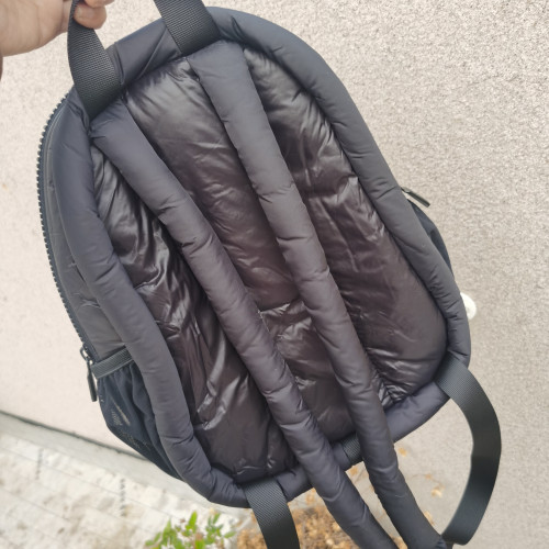 原單羽絨棉充棉蓬松雙肩包後後背包斜後後背包托特包