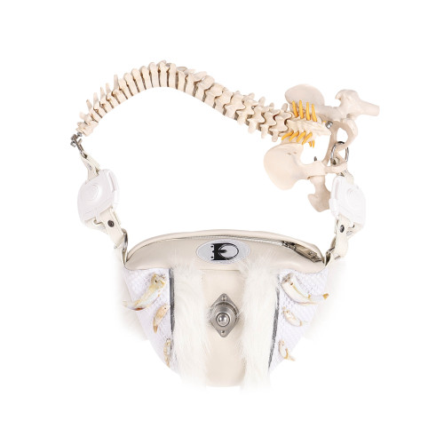 Embryo 樹脂仿真骨頭包 長毛真皮手提 單肩包 原創設計 2023