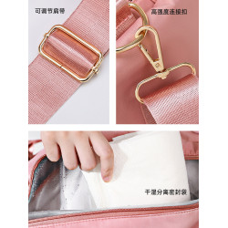 遊泳包女乾濕分離斜後後背包防水收納托特包運動健身包男大容量旅行袋