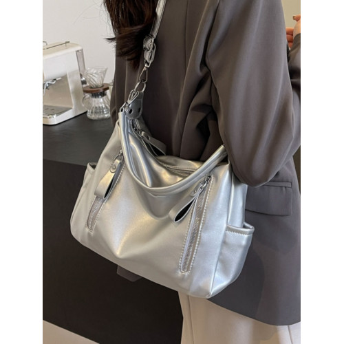 托特包女2024新款大容量通勤雙肩包百搭鏈條單肩時尚輕便旅遊後後背包