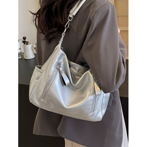 托特包女2024新款大容量通勤雙肩包百搭鏈條單肩時尚輕便旅遊後後背包