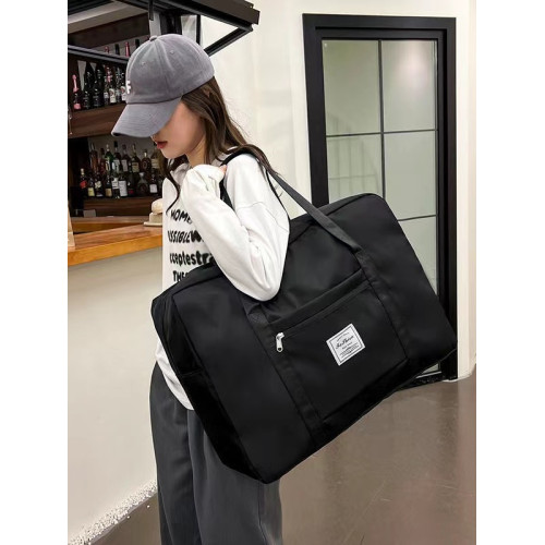 旅行大容量加厚雙層防潑水行李袋出差旅遊收納袋健身包手提待産包