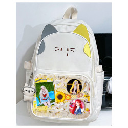 宋雨琦周邊i-dle應援ins吧唧雙肩痛包單肩包大容量貓貓包通勤出遊