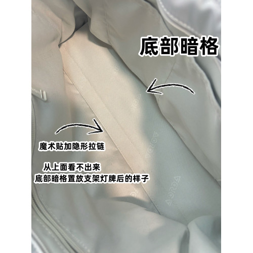 AORDA 絲帶痛包雙肩演唱會暗格包藏東西的包藏燈牌大容量斜背娃包