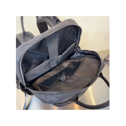 休閒防水雙肩後後背包新款尼龍後後背包多口袋實用通勤旅行手提包男女後後背包