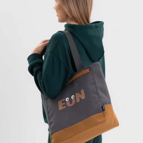 出俄羅斯原單，EUN帆布手提袋單肩包 31*9*31cm