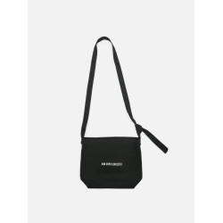 【通勤百搭】Ann Demeulemeester安特衛普黑色經典標語帆布tote包