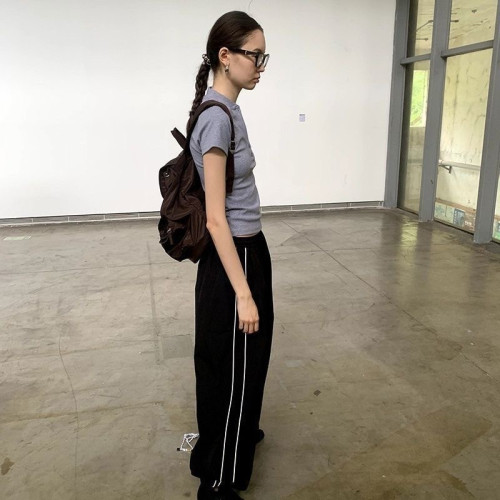 2025春季新款韓版小衆日系慵懶風雙肩包女通勤簡約百搭大學生書包