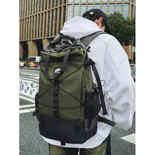 雙肩包日系戶外出遊潮牌機能旅行包輕量化後後背包登山男女旅行徒步包 雙肩包日系戶外出遊潮牌機能旅行包輕量化後後背包登山男女旅行徒步包