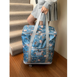 超大容量多層擴展收納包雙肩手提出差通勤住宿旅行袋女高顔值時尚