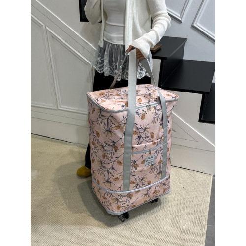 超大容量多層擴展收納包雙肩手提出差通勤住宿旅行袋女高顔值時尚