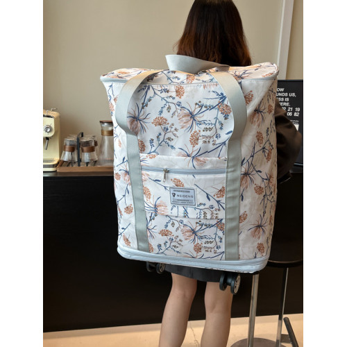 超大容量多層擴展收納包雙肩手提出差通勤住宿旅行袋女高顔值時尚