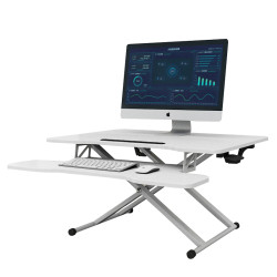站立式電腦升降支架折曡站立辦公筆記型電腦桌桌上型桌面增高工作台