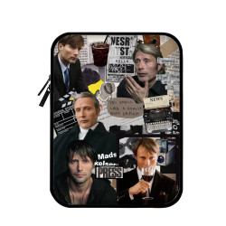 美劇老友記內膽包電腦平板iPad皮革收納包筆電13寸適用聯想蘋果14mac華爲15防水油防摔刮保護套惠普小米