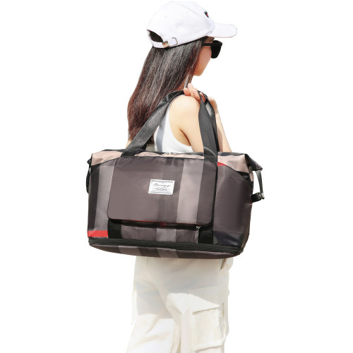 旅行袋可折曡可攜式大容量行李包女士手提短途男防水出差待産收納袋 旅行袋可折曡可攜式大容量行李包女士手提短途男防水出差待産收納袋