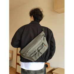 BOJUE  RHINO/伯爵犀牛高顔值胸包輕便男女通用多功能單肩斜後後背包