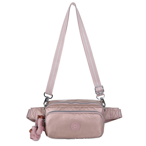 猴子包男女款輕便帆布時尚百搭潮流簡約小包腰包單肩斜後後背包