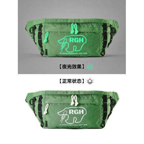 RGH 防水男士斜後後背包夜光騎行包男大容量機能腰包戶外旅遊機車胸包 RGH 防水男士斜後後背包夜光騎行包男大容量機能腰包戶外旅遊機車胸包