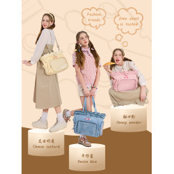 meowbunny甜心痛 托特包女單肩斜背小食量痛包二次元漫展絲帶娃包