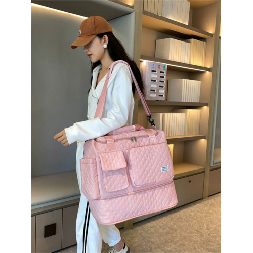 旅行包女手提外出可攜式輕便待産收納包遊泳健身包大容量出差行李袋