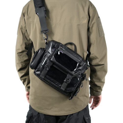 隼擊斜後後背包男機能戰術M3磁吸釦XPAC郵差包單肩後後背包防水跨包DGM-06