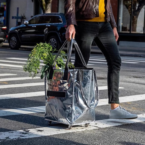 國産瑞士HULKEN浩肯包jennie同款折曡拖輪大容量行李購物包買菜包