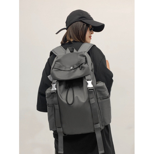 設計感小衆雙肩包潮牌大容量旅行後後背包男生日系高中生書包女大學生