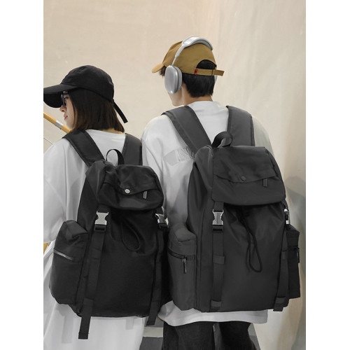 設計感小衆雙肩包潮牌大容量旅行後後背包男生日系高中生書包女大學生