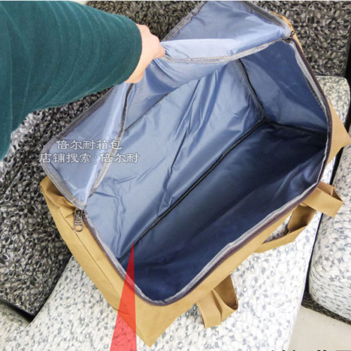 80升超大容量手提旅行包男款行李袋收納被子搬家旅遊包防水牛津布