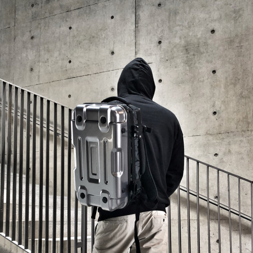 網紅雙肩包機車包旅行包男旅遊後後背包短途筆電運動包訓練健身包女