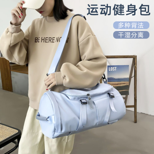 旅行包大容量乾濕分離健身包2025新防水雙肩包輕便戶外單肩行李袋