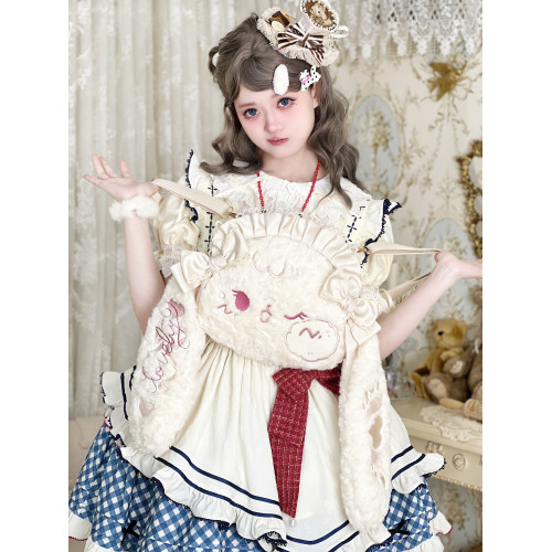 小狗莫莉兔耳包原創毛絨兔子鹿比多肉葡萄雙肩包可愛少女心軟妹 小狗莫莉兔耳包原創毛絨兔子鹿比多肉葡萄雙肩包可愛少女心軟妹