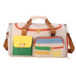 巨輕 比行李箱還能裝的包！大容量短途旅行旅遊包手提女外出收納