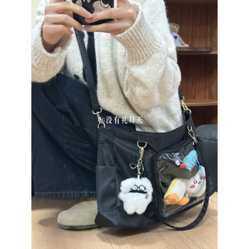 2025新款社畜大食量痛包日常通勤百搭尼龍托特包學生單肩斜後後背包包 2025新款社畜大食量痛包日常通勤百搭尼龍托特包學生單肩斜後後背包包