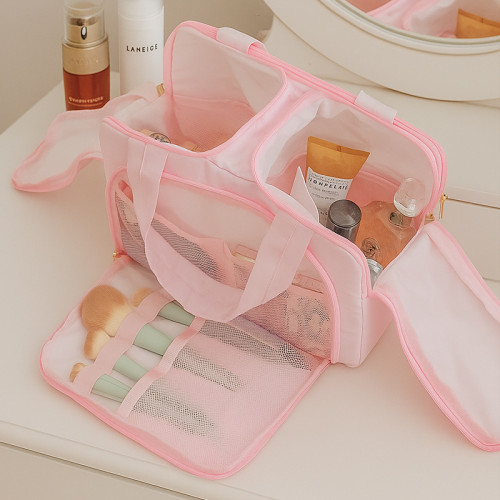 卡通可折曡大容量斜背旅行包女手提短途出差登機旅遊健身包 卡通可折曡大容量斜背旅行包女手提短途出差登機旅遊健身包