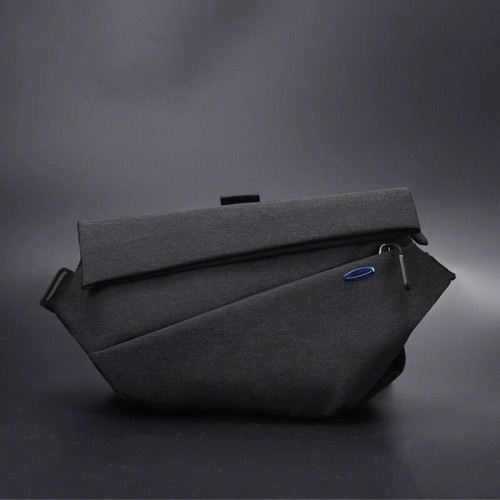 2021新款潮牌男士機能斜後後背包可放ipad多功能胸包休閒時尚單肩包男