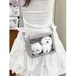 winkouv軟芙芙小食量痛包斜背日常迷你小型外出CCD相機娃包手機包