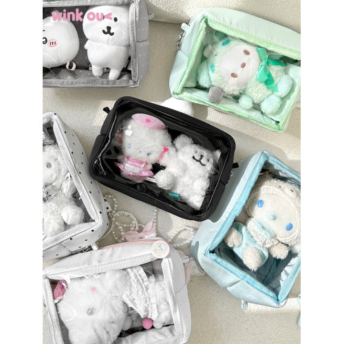 winkouv軟芙芙小食量痛包斜背日常迷你小型外出CCD相機娃包手機包