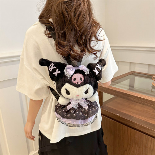 新款卡通毛絨美了蒂包可愛學生休閒手提包百搭雙肩包抓娃娃機禮物 新款卡通毛絨美了蒂包可愛學生休閒手提包百搭雙肩包抓娃娃機禮物