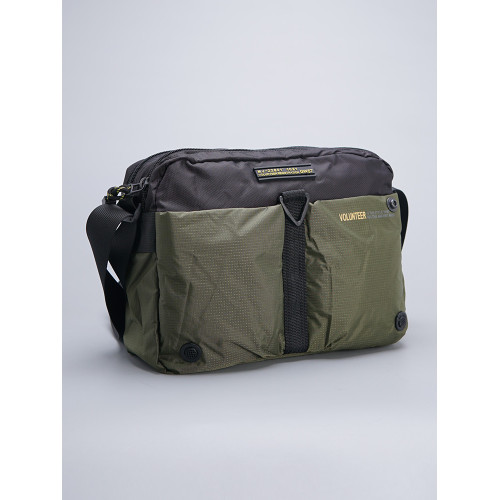 新款0.3KG超輕男士斜後後背包 男包單肩包橫款牛津布休閒潮流個性防水