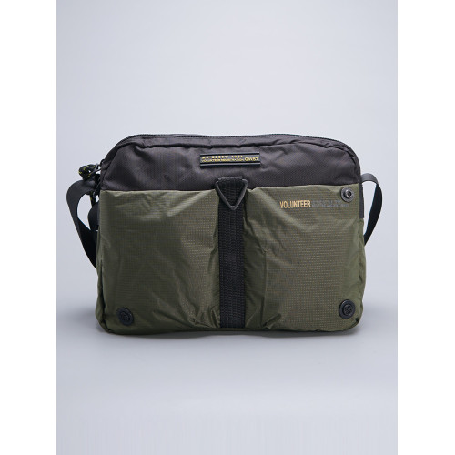 新款0.3KG超輕男士斜後後背包 男包單肩包橫款牛津布休閒潮流個性防水