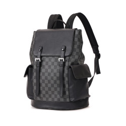 雙肩包男士後後背包潮牌大容量旅行包休閒書包電腦筆電包男包旅遊包