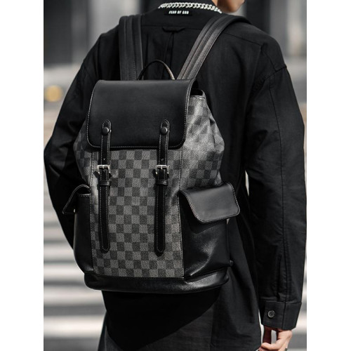 雙肩包男士後後背包潮牌大容量旅行包休閒書包電腦筆電包男包旅遊包 雙肩包男士後後背包潮牌大容量旅行包休閒書包電腦筆電包男包旅遊包