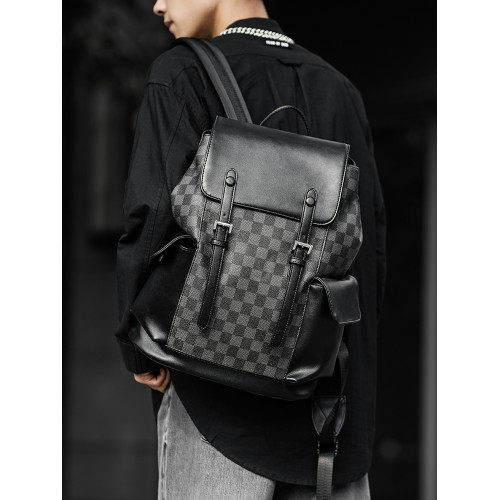 雙肩包男士後後背包潮牌大容量旅行包休閒書包電腦筆電包男包旅遊包 雙肩包男士後後背包潮牌大容量旅行包休閒書包電腦筆電包男包旅遊包