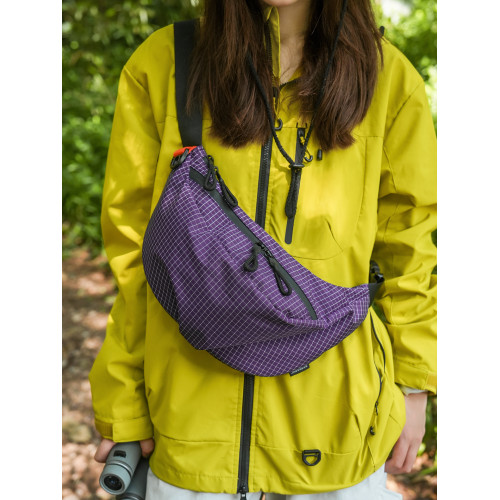 工裝風斜後後背包防潑水大容量郵差包運動騎行餃子包女潮牌個性單肩包