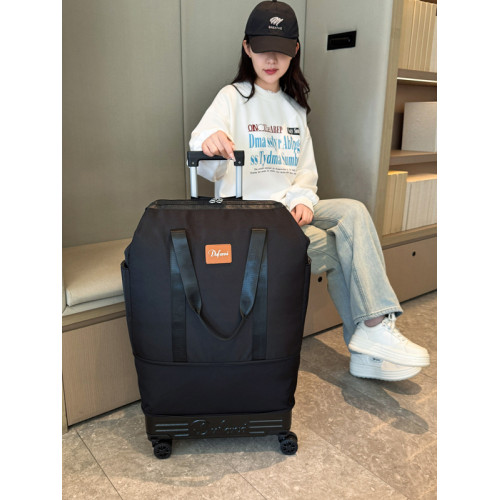 新款萬向輪旅行包帶拉桿行李袋收納包出差旅遊包大容量輕便待産包 新款萬向輪旅行包帶拉桿行李袋收納包出差旅遊包大容量輕便待産包